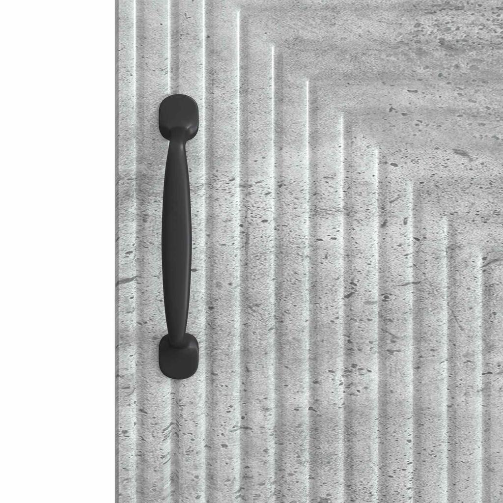 Sideboard Concrete Grey 33 x 34.5 x 89.5 cm Particleboard