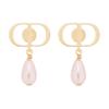 Metal Earrings Women's Pink E3550WOMRS_D88P