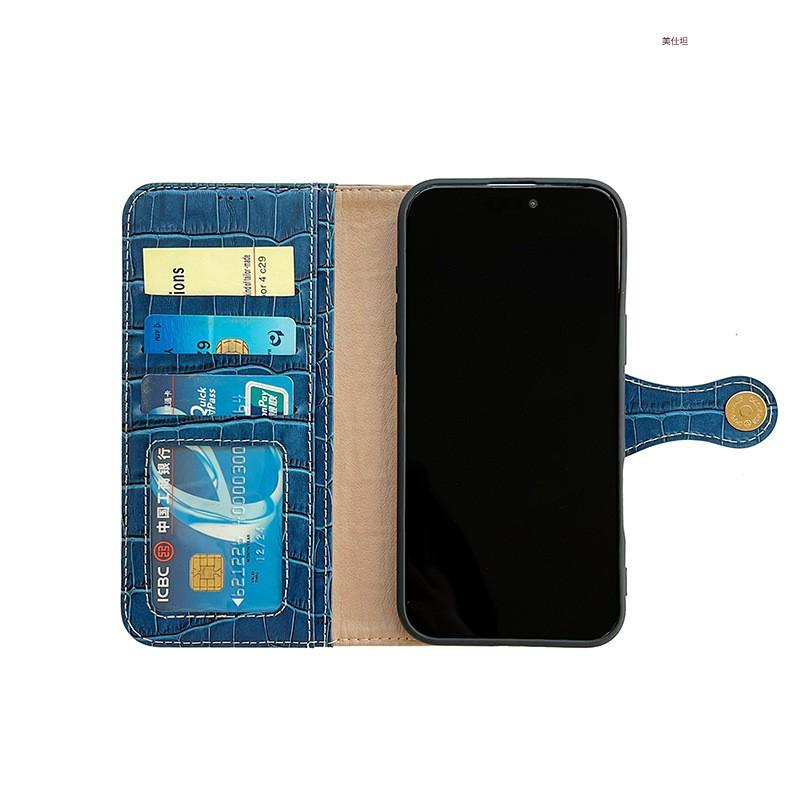 Leather Wallet Case IPhone 17 Pro Max 16 15 14 13 12 Card Slot Stand Shockproof Men