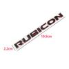 Car Metal Rubicon Trunk Fender Door Logo Badge Emblem Decals Sticker For Jeep Wrangler Unlimited TJ JK TJ YK JL XJ Accessories ALR1