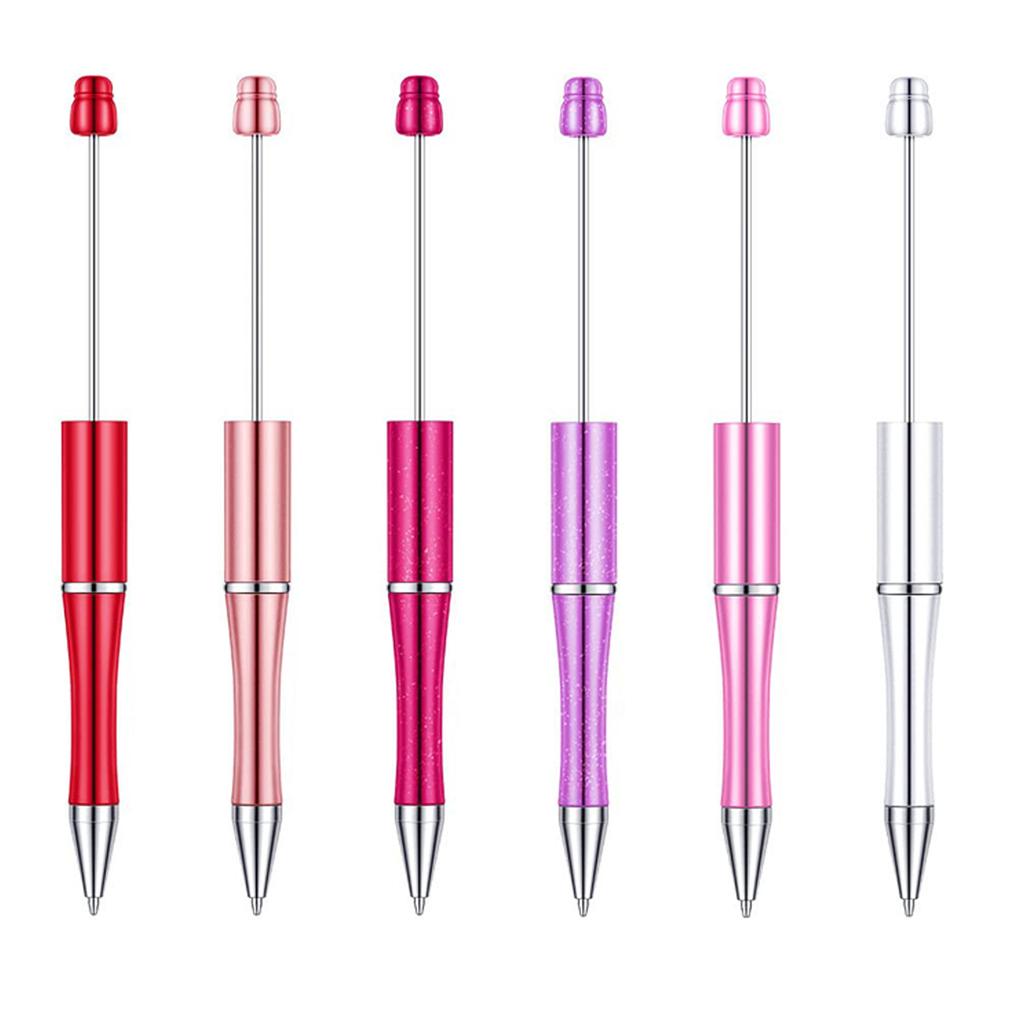 6 Stück Perlenstift Geschenk Kugelschreiber DIY Kugelschreiber Büro Geburtstagsgeschenke Kugelschreiber Gelstifte Valentinstagsgeschenk