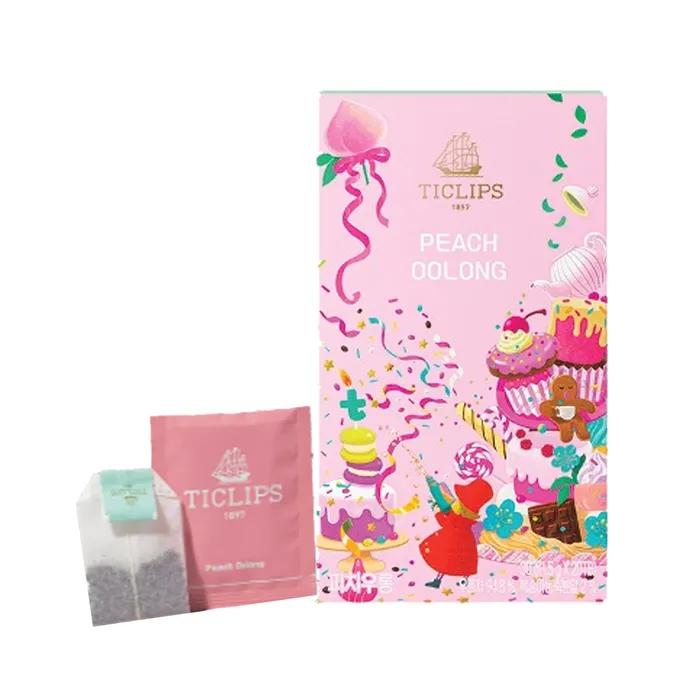 

Teaclips Премиальный Смешанный Чай - Персиковый Улун 20 пакетиков