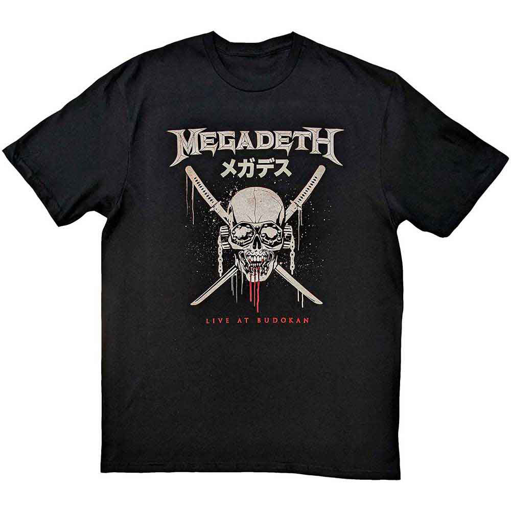 Megadeth Crossed Swords Casual Tshirt Mens and Womens Luxury Brand Top M