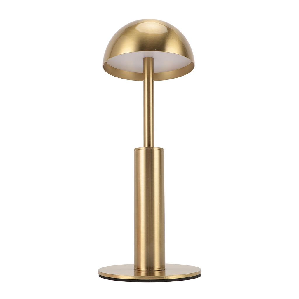 Cordless Table Light Iron 3 Level Brightness Touch Control Rechargeable Restaurant Lamp Warm Light G