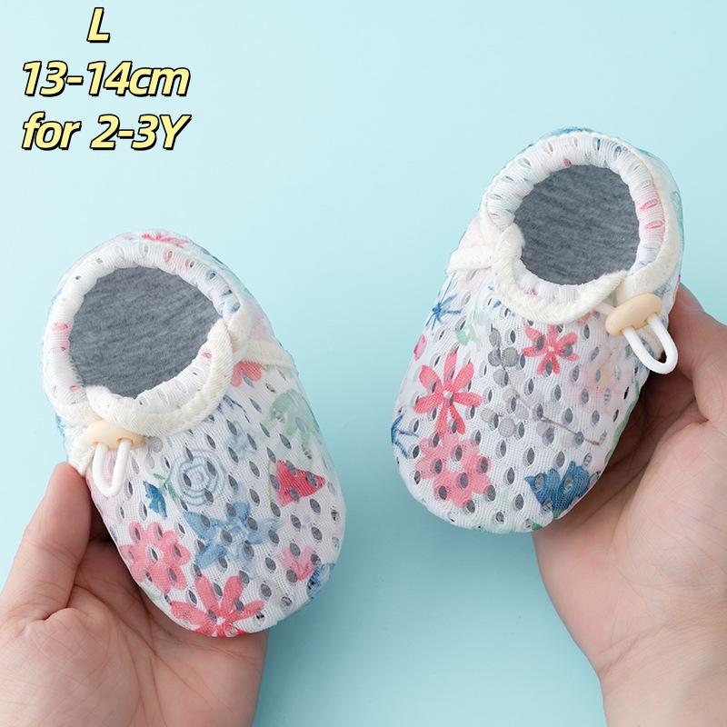 Scarpe Primi Passi Antiscivolo Traspiranti per Bambini Suola Morbida Rete per Imparare a Camminare Scarpe da Passeggio per Bambini Piedi Nudi Asciugatura Rapida Antiscivolo