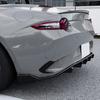 For Mazda Mazda MX-5 Miata ND 2016 + Car Carbon Fiber Pattern Rear Bar Rear Air Knife Trend Car Sticker Exterior Accessories