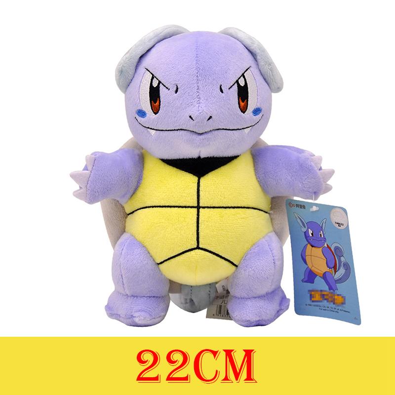 HQ Gengar Plush Toys Pikachu Stuffed Doll For Kids Charmander Bulbasaur Squirtle Psyduck Eevee Snorlax Lapras Xmas Gift