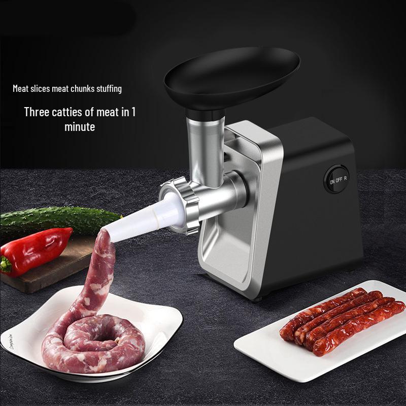 Household Electric Fully Automatic Meat Grinder: Multifunctional for Mincing, Stuffing, and Sausage Making