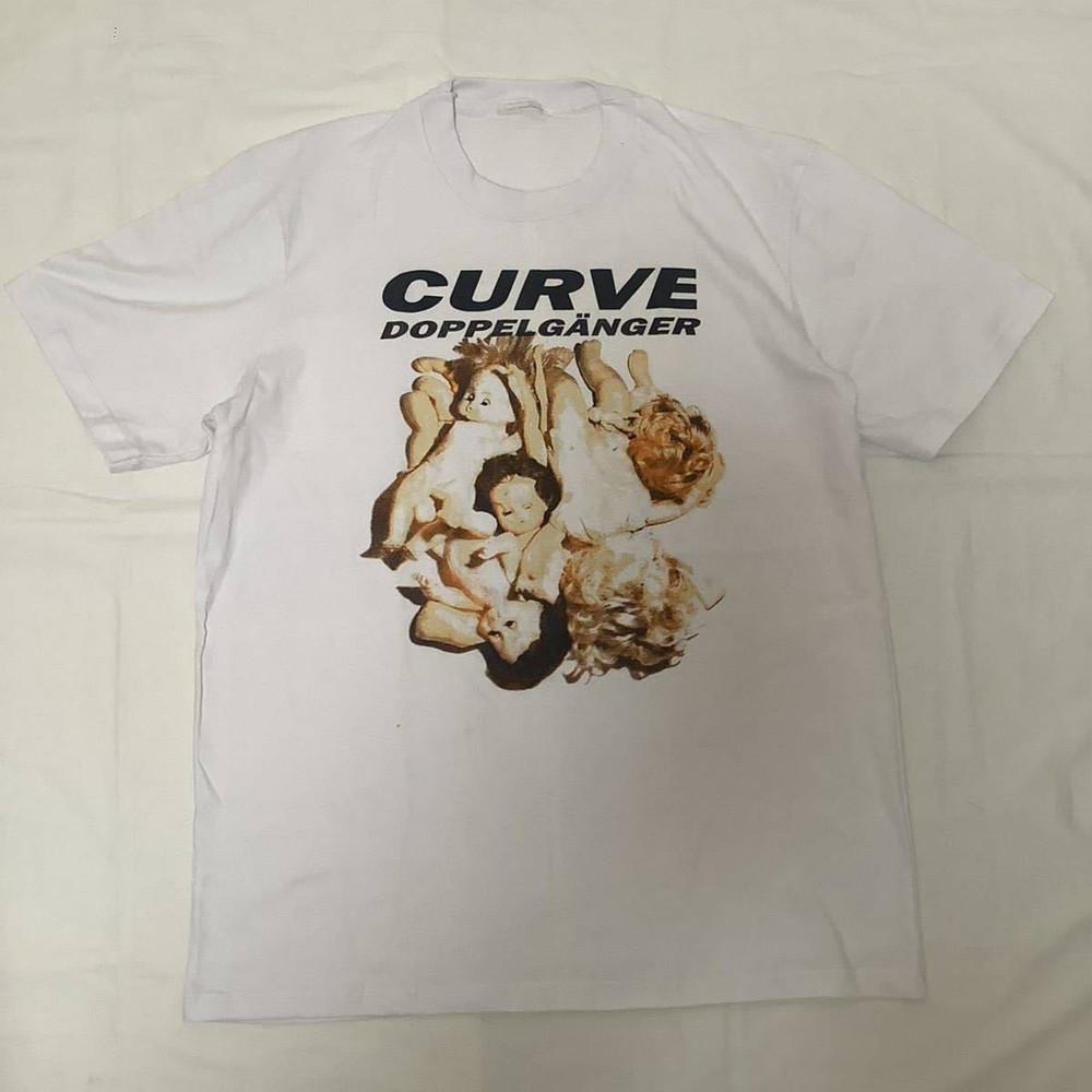 1990s CURVE Doppelganger Vintage T-shirt EN472 Unisex T-Shirt XXXXL