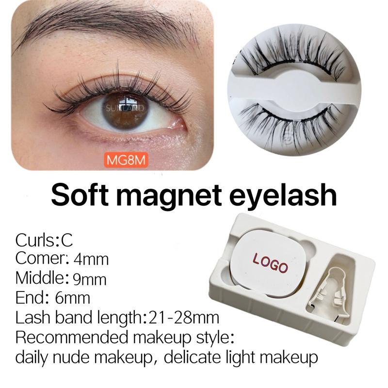 2026 New Product Soft & Lightweight TOP Soft Magnetic Lash with Good Price  with Clip Eyelashes