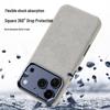 Leather Flannel Fashionable Case for iPhone 17 Series