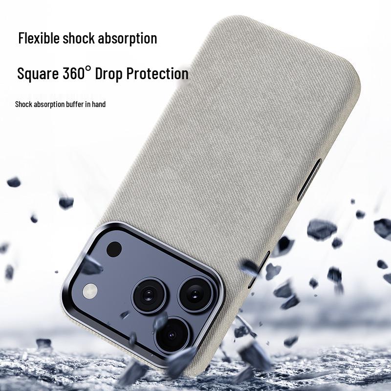 Leather Flannel Fashionable Case for iPhone 17 Series