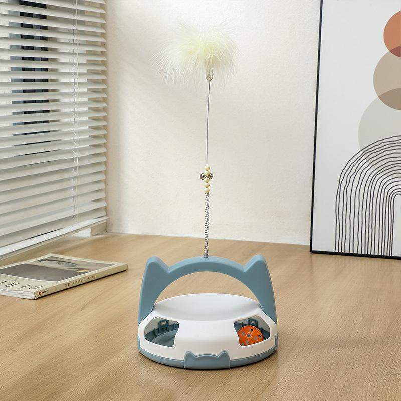Pet Toy Cat Self-Happiness Interactive Toy Feather Cat Stick Funny Cat Toy Set Cat Toy