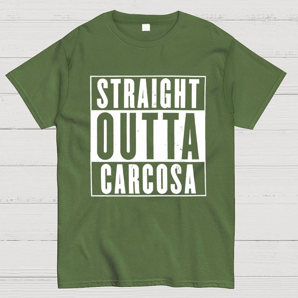 Straight Outta Carcosa Unisex 100% Cotton Summer Casual Cool Loose T-Shirt