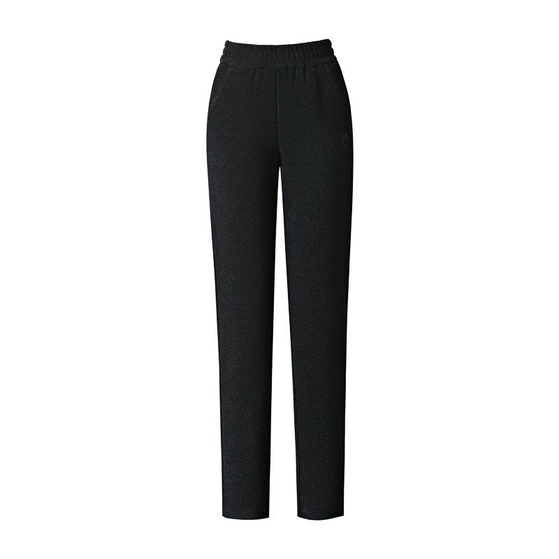Women's High-Waisted Fleece-Lined Cigarette Pants, 2024 Winter Style, Warm Thickened Plus Size Casuals