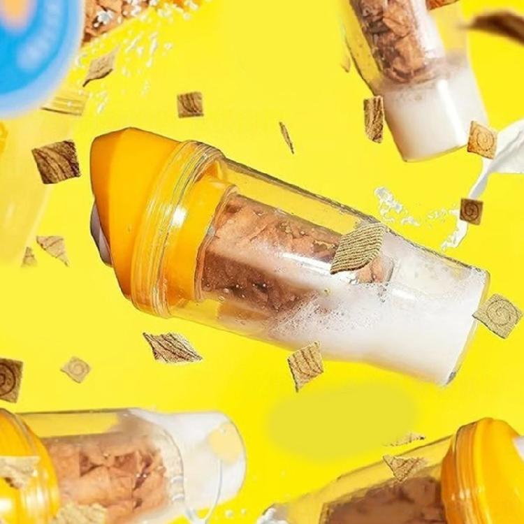 Portable Salad Cup Oatmeal Cup Seal Container Leakproof Cereal And Milk Container Reusable Breakfast Cup Enduring