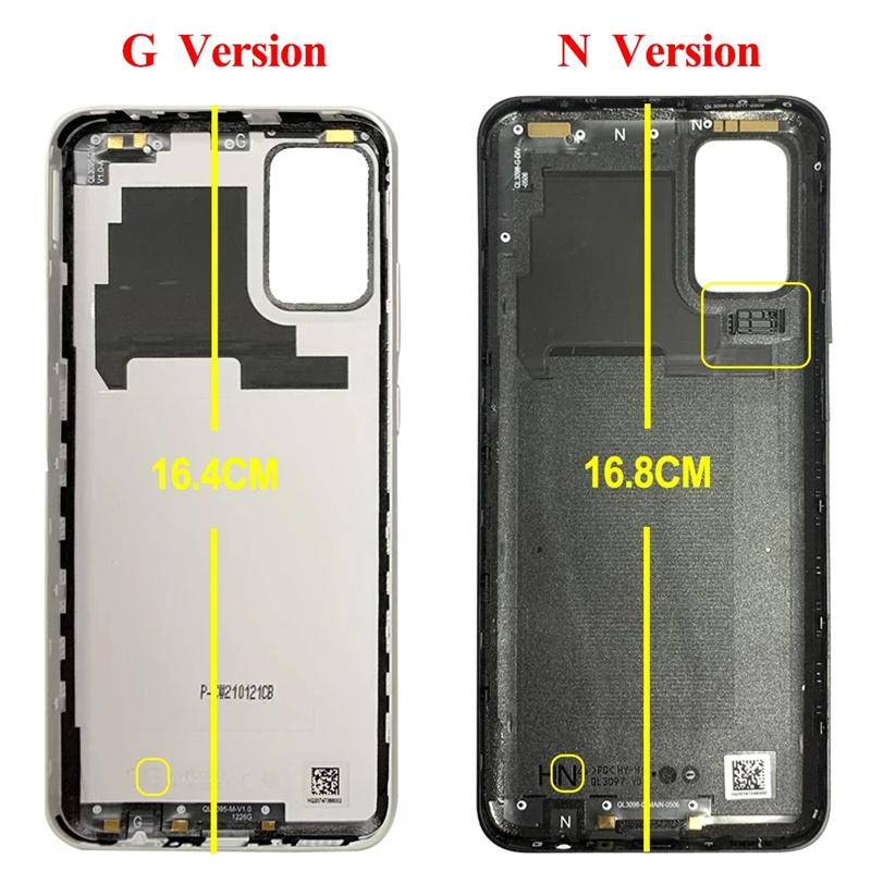 Back Plastic Cover For Samsung Galaxy A02s Battery Cover Rear  Housing Case For SM-A025F/DS A025 Back Cover With Lens