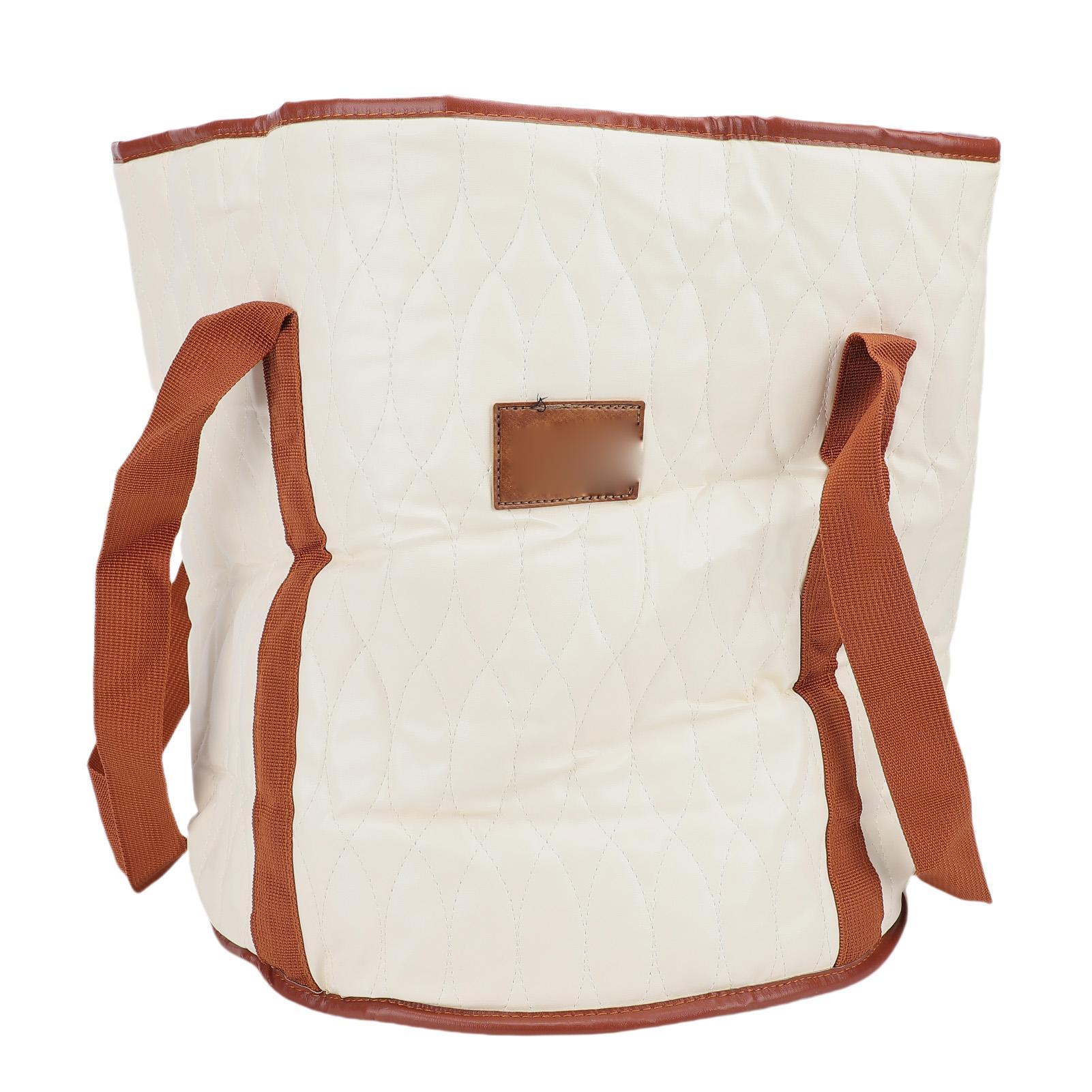 

Foot Bath Basin Multifunctional Folding Foot Bath Tub Bag with Handles Travel Outdoor Portable Feet Soaking Spa Bucket