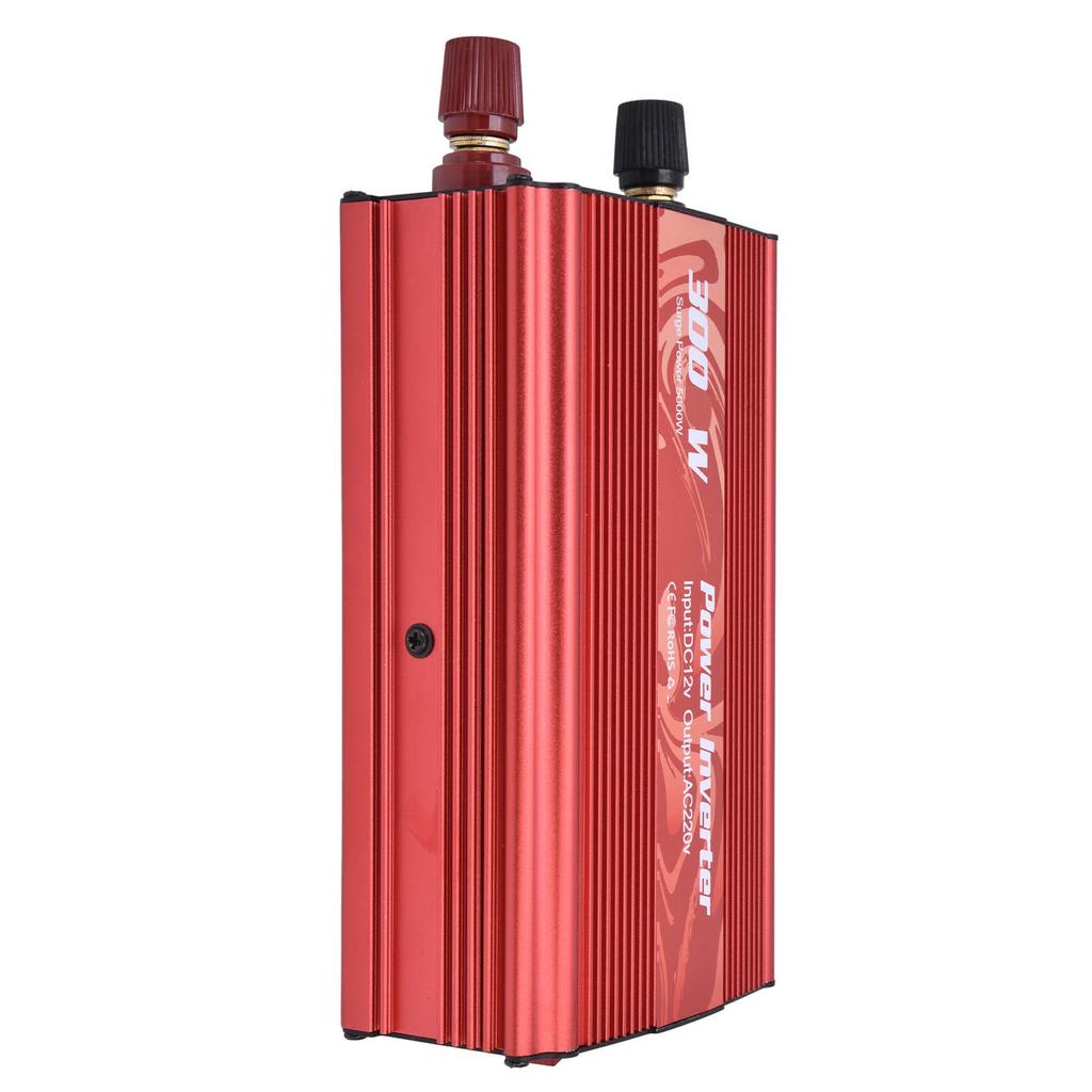 300W Inverter Safe Modified Sine Intelligent Power Converter for Refrigerator Induction Cooker 12V To AC220V