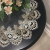 Table Cloth Round Retro Pastoral Lace Elegant Design Cover Banquet Anti-dirty Decoration Home Textile Popular Ins Living Room