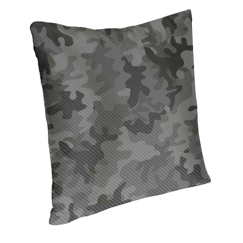 Carbon Camo Cushion Cover Xcm Camouflage Velvet Luxury Pillow Cases Decor Home