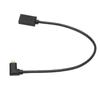 8K 60Hz Micro HD Multimedia Interface Cable Right Elbow Micro HD Multimedia Interface Male to