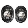 Car Speakers, 2 Coaxial Car Speakers, 5x7 Inch 380W 4 Ohm Coaxial Car Speakers, Alto-Treble Car Speaker Replacement for Car Sound System