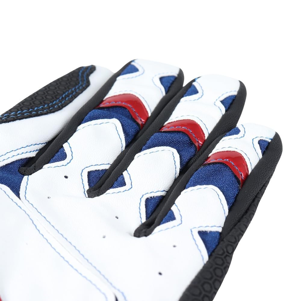 Mizuno Junior Batting WILLDRIVE BLUE 1EJEY52801 x (MIZUNO) Glove, (White Red/JL/Jr)