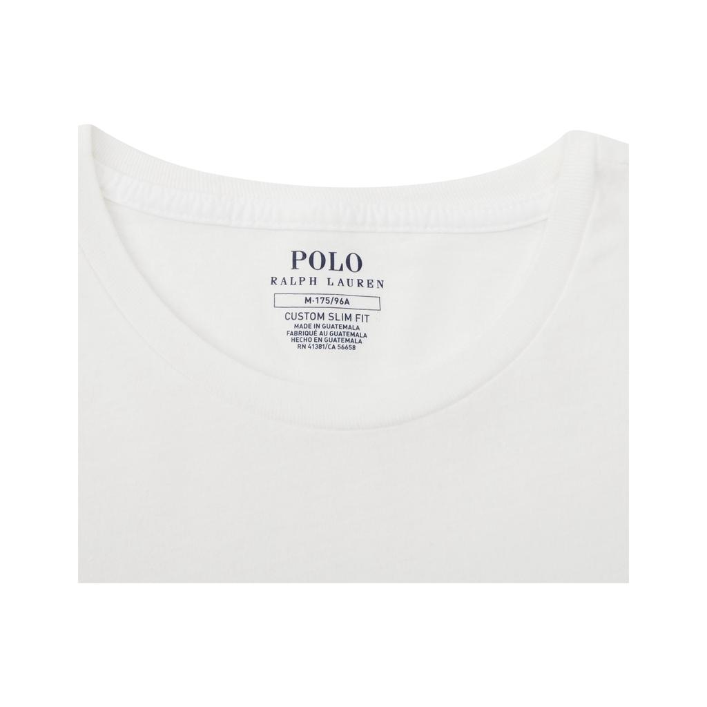 Polo Ralph Lauren Bear Logo Embroidered Crew Neck Short Sleeve T-Shirt Men Tops MNPOKNI1N820964-100