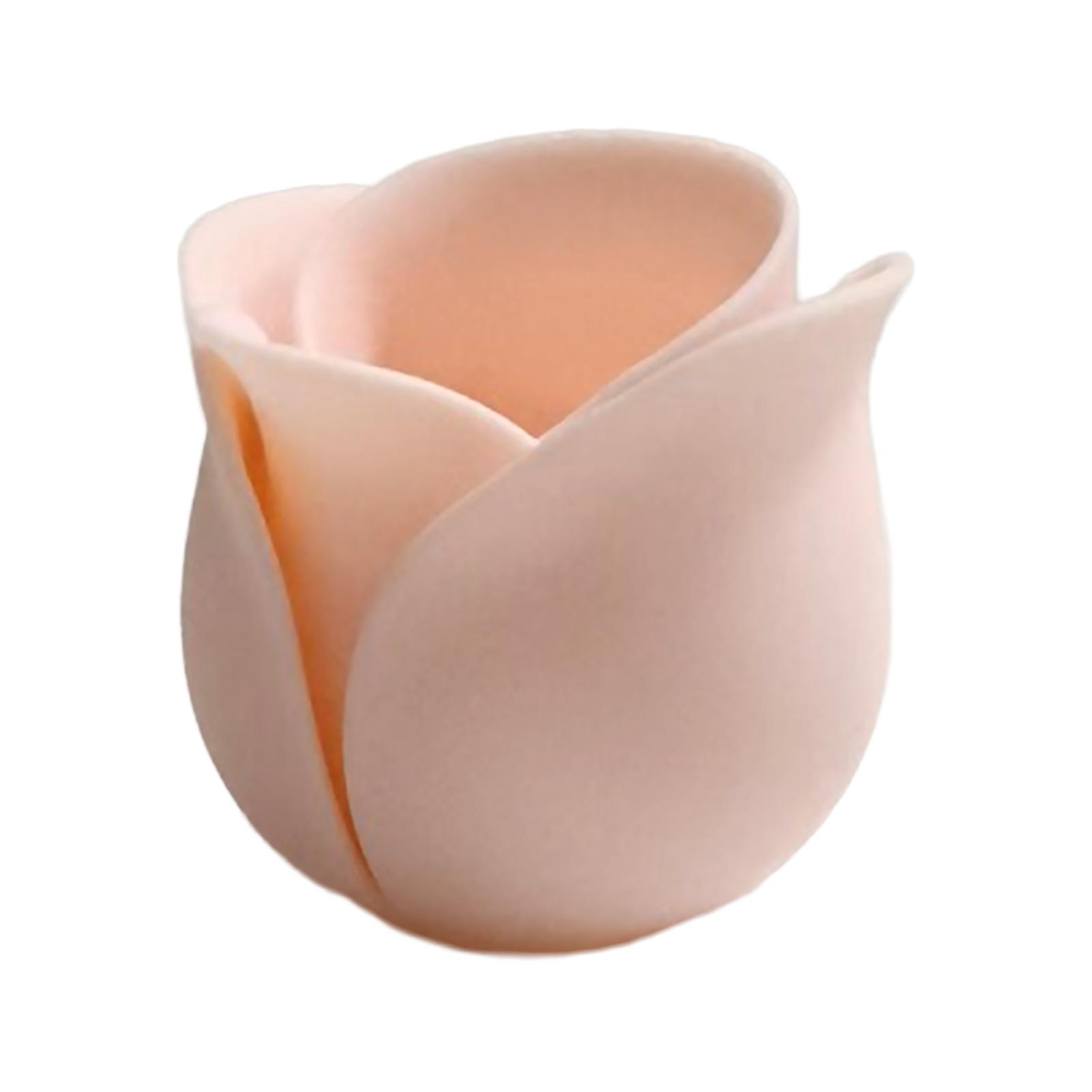 

3D Printed Plastic-Rose Planter Durable UV-Resistant Flower Pot for Indoor Outdoor Decor розовый