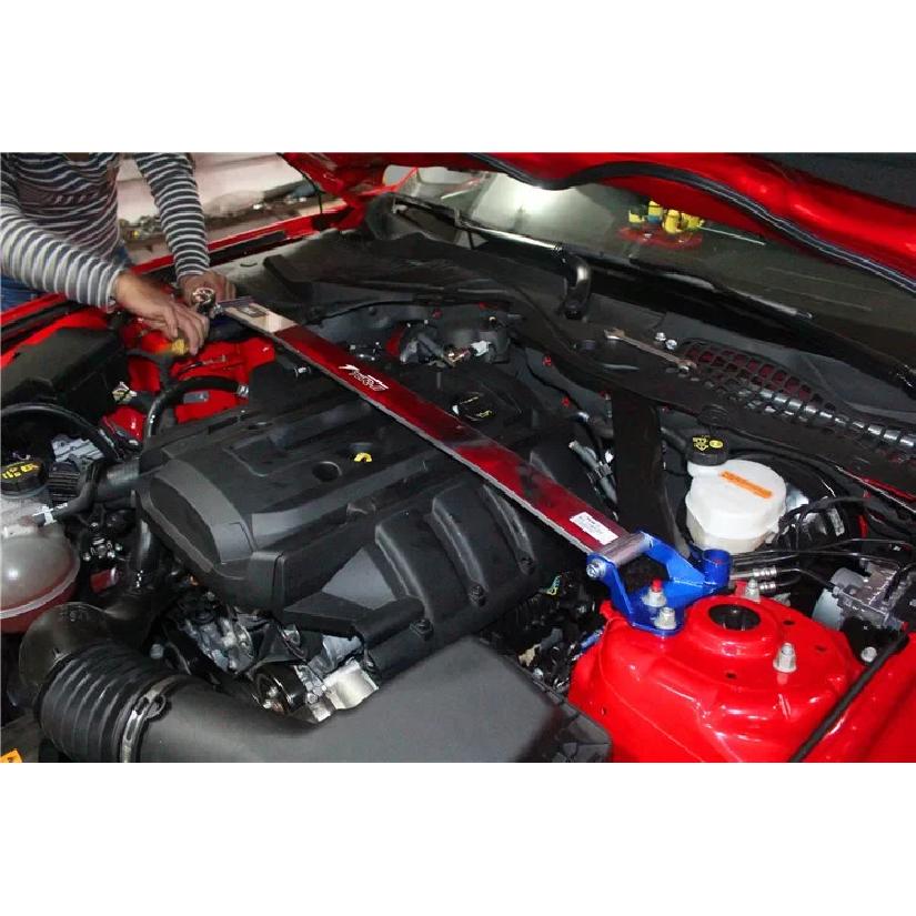 Front Upper Stabilizer Strut Bar For Ford Mustang Mk6 2.3L EcoBoost 5.0L V8 2015-2022 Engine STB Strut Tower Brace Suspension