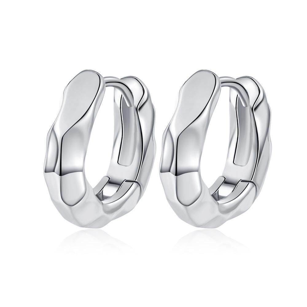 New 925 Sterling Silver Heart Stud Earrings For Women High Quality Exquisite Student Girlfriend Jewelry Accessories Heart GiftGood Product