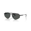 Emporio Armani Stylish Personality Plate Frame Aviator Sunglasses Unisex Couple Style