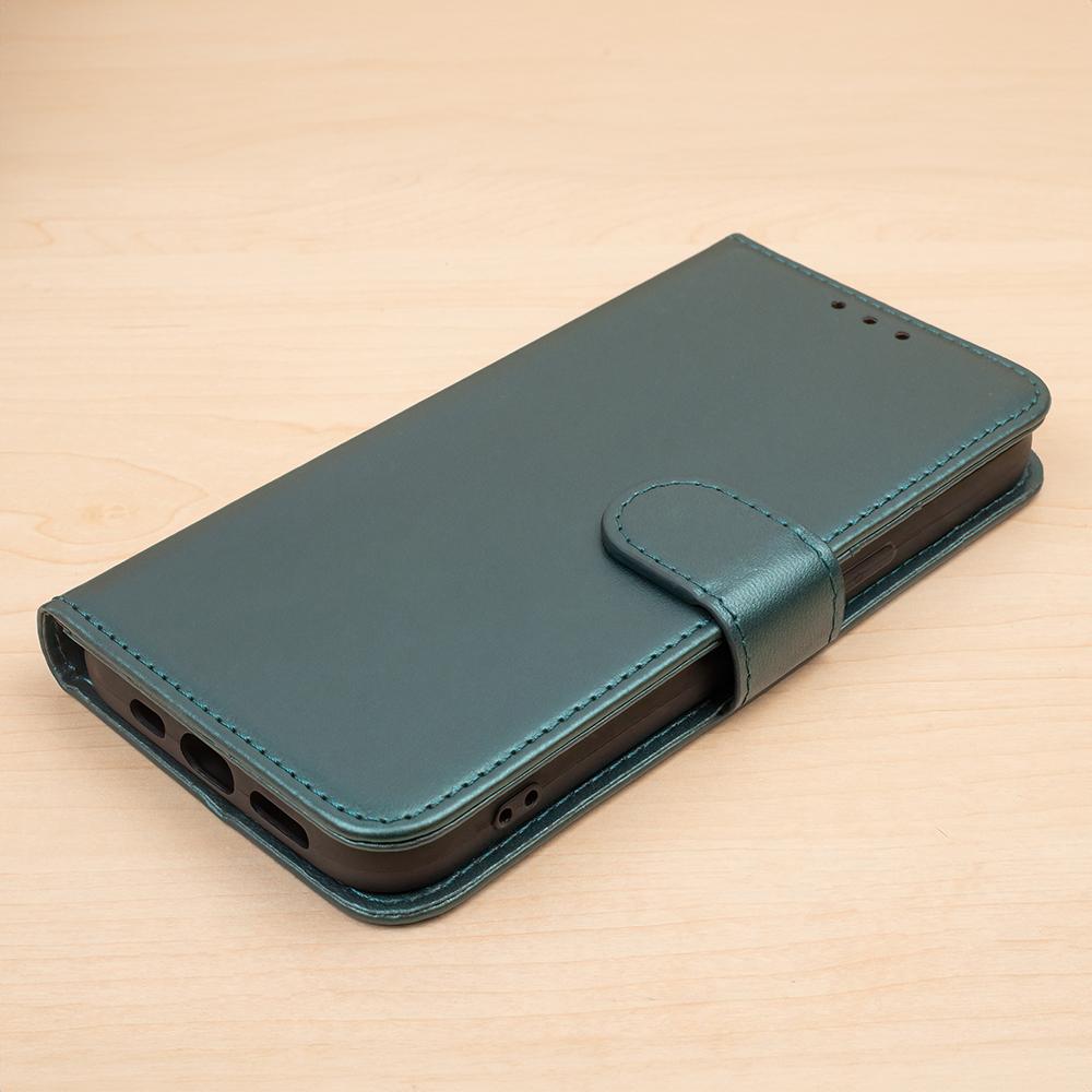 Etui Smart Classic Do Samsung Galaxy S25 Plus Ciemnozielone