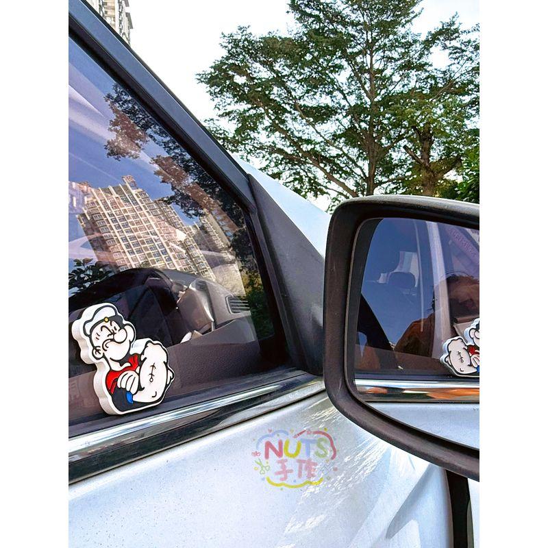 New Popeye Car Air Vent Diffuser Stone Aromatherapy Car Decoration, Purely Handmade, Personalized, High-End Gift