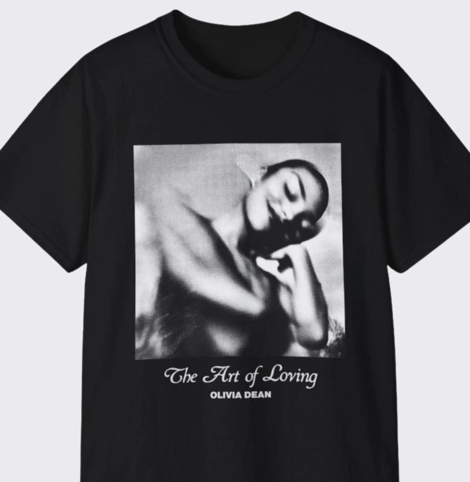 The Art of Loving Olivia Dean Merch 2025 Unisex Shirt Black BS1678 XXXXL