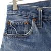 Levi's 70s Red Selvedge 66 Early Small E Vintage Button Back 6 Denim Pants Women Used