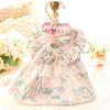 Pretty Dog Lace Skirt Floral Pattern Puppy Wedding Skirt Unique Cute Puppy Clothes  Dog Clothes