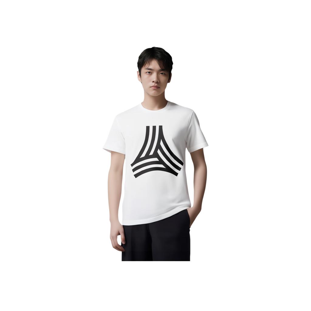 adidas X Tango Collaboration Sportswear Cotton Crew Neck Pullover Casual Short Sleeve T-Shirt Men Tops White DP2694