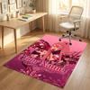 Personalized Crystal Velvet Carpet,Lady Gaga Custom Printed Name, Plush Area Rug For Home Indoor Decor