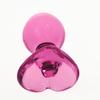 Cute Heart Glass Butt Plug Sex Toy Explore Ball Bullet Ass Masturbation Women Man Gay Stimulate Orgasmic Lesbian Anus Game