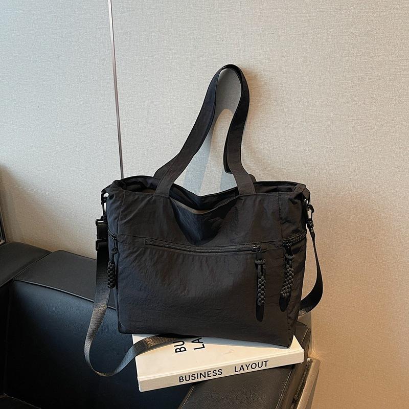 Bag Women's Large-capacity New Simple and Versatile Messenger Bag Casual Shoulder Class Commuter Tote Bag