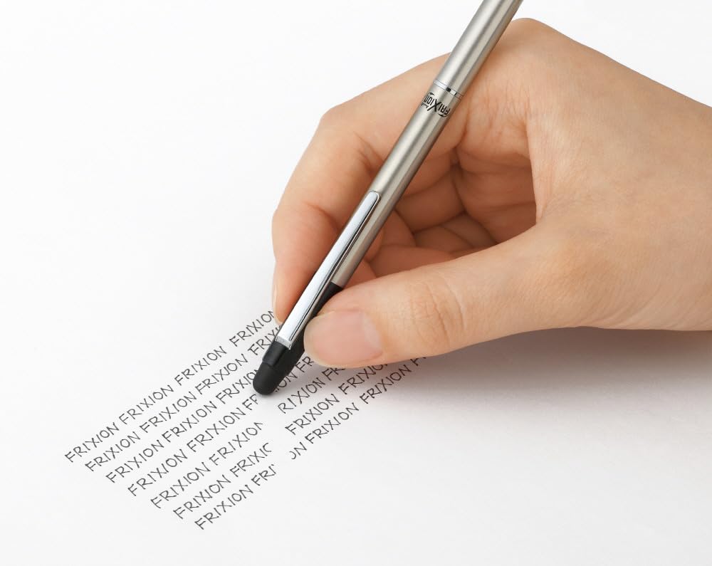 Pilot Frixion Ball Slim Biz Black Ballpoint Pen LFBKS1SUFB 0.38mm