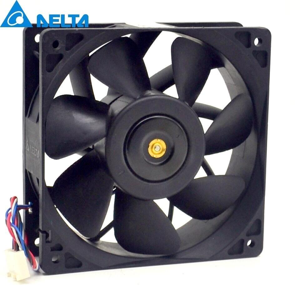 1PCS QFR1212GHE 12V 2.70A 12038 120MM 12CM 6000RPM Server Fan Cooling For Delta