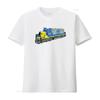 Freight Train CSX Engine T Shirt vintage Washed graphic Unisex Stretched Stylish Versatile homme Soft designer clothes
