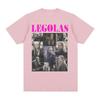 Legolas Vintage Collage Graphic T-shirt Women Clothing High Quality Streetwear T Shirt Tops Loose Cotton T-shirts