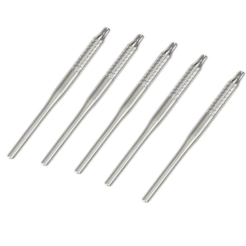 Autoclavabla Dental Mouth Mirror Handle Oral Stainless Steel Extension Handle Oral Health Care Clean Dentistry Tools