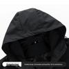Playboy Men's Hooded Breathable Waterproof Casual Jacket