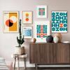 Bauhaus Abstract Minimalist Geometric Poster Vintage Color Block Canvas Paintings Wall Art Print Picture Living Room Home Decor