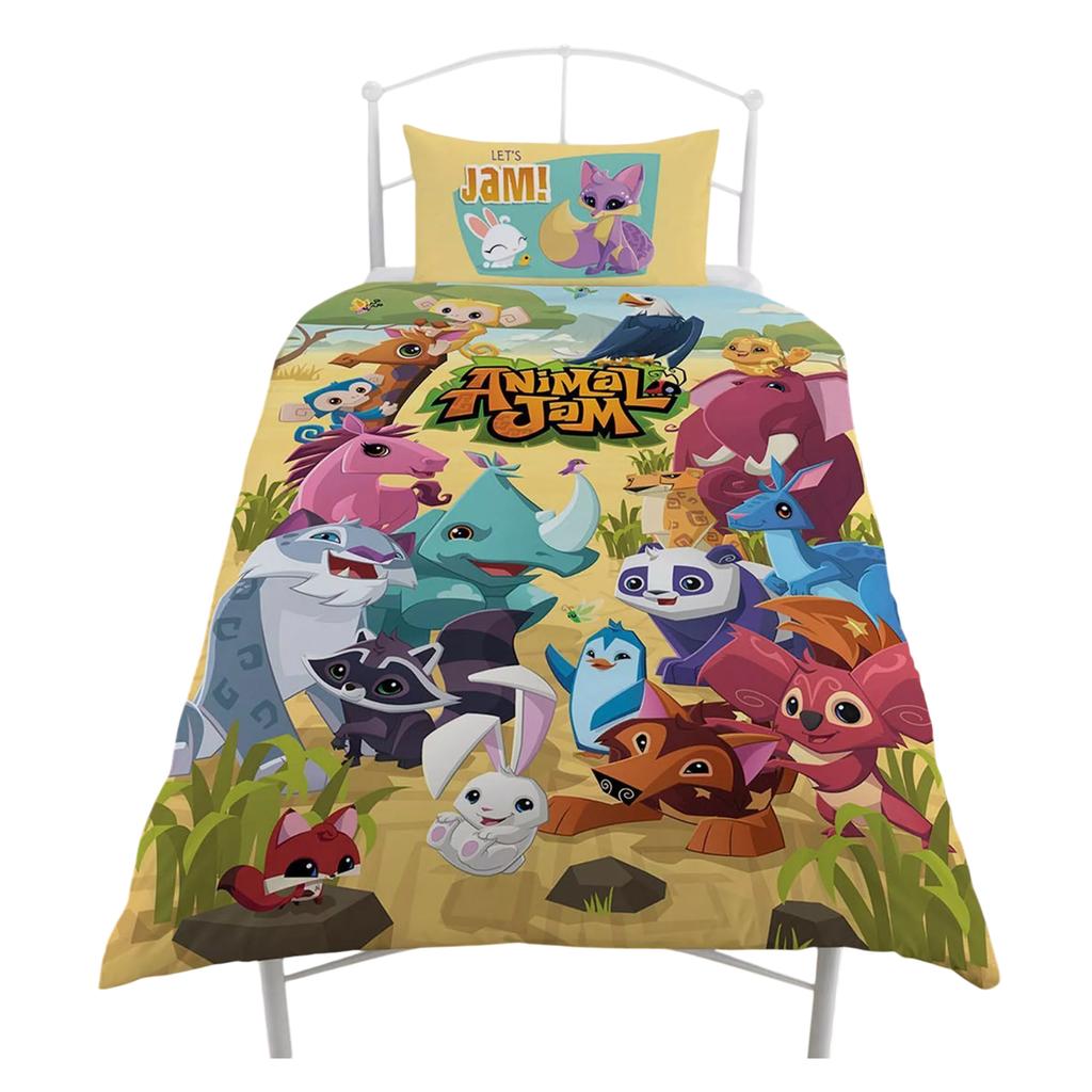 Animal Jam Reversible Duvet Set
